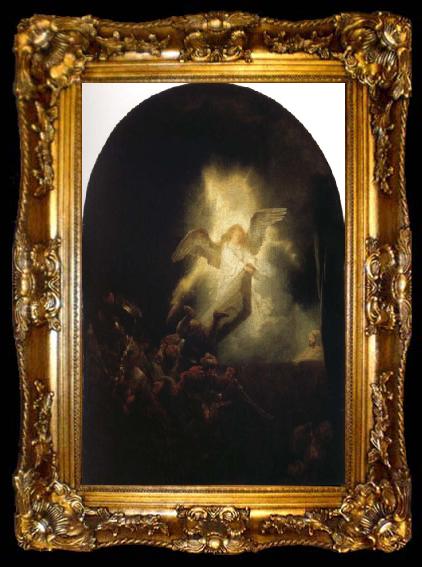 framed  REMBRANDT Harmenszoon van Rijn The Resurrection of Christ, ta009-2